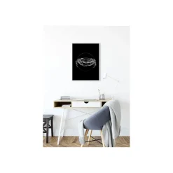 KomarWandbild Crab Black 50x70 cm