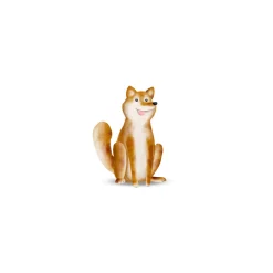KomarWandbild Cute Animal Dog 50x70 cm