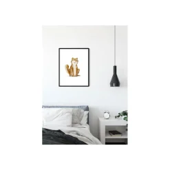 KomarWandbild Cute Animal Dog 50x70 cm