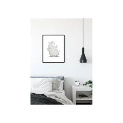 KomarWandbild Cute Animal Polar Bear 50x70 cm