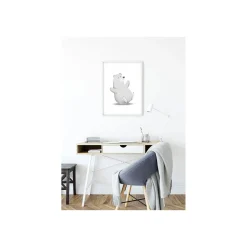 KomarWandbild Cute Animal Polar Bear 50x70 cm