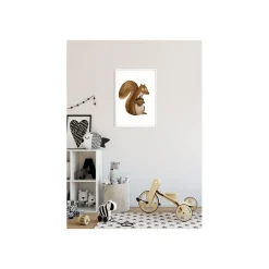 KomarWandbild Cute Animal Squirrel 50x70 cm