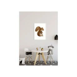 KomarWandbild Cute Animal Squirrel 50x70 cm