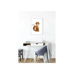KomarWandbild Cute Animal Fox 50x70 cm