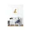 KomarWandbild Cute Animal Lizard 50x70 cm