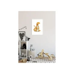 KomarWandbild Cute Animal Lizard 50x70 cm