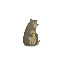 KomarWandbild Cute Animal Bear 50x70 cm