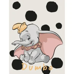 KomarWandbild Dumbo Dots 40x50 cm