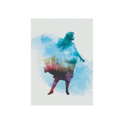 KomarWandbild Frozen Anna Aquarell 50x70 cm