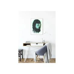 KomarWandbild Grid Green 50x70 cm
