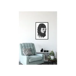 KomarWandbild Grid Monochrome 50x70 cm