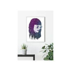 KomarWandbild Grid Violet 50x70 cm