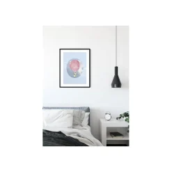 KomarWandbild Happy Balloon Blue 50x70 cm