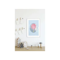 KomarWandbild Happy Balloon Blue 50x70 cm