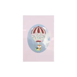 KomarWandbild Happy Balloon Rose 50x70 cm
