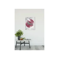KomarWandbild Iguana Circle 50x70 cm