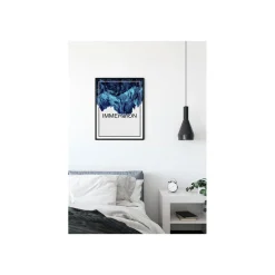 KomarWandbild Immersion Blue 50x70 cm