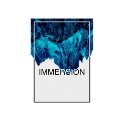 KomarWandbild Immersion Blue 50x70 cm