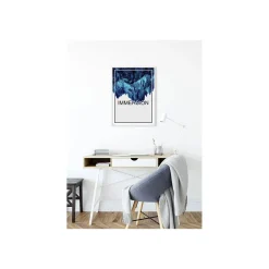 KomarWandbild Immersion Blue 50x70 cm