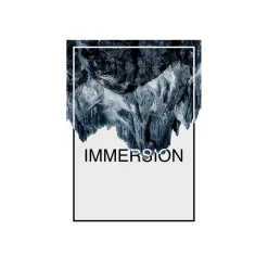 KomarWandbild Immersion Steel 50x70 cm