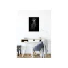 KomarWandbild Jellyfish Black 50x70 cm