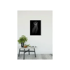 KomarWandbild Jellyfish Black 50x70 cm