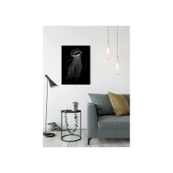 KomarWandbild Jellyfish Black 50x70 cm