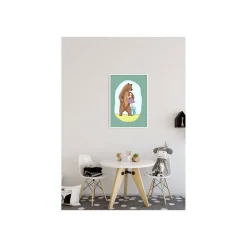 KomarWandbild Lili and Bear 50x70 cm
