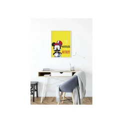KomarWandbild Mickey Mouse Moustache 50x70 cm