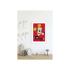 KomarWandbild Mickey Mouse Magnifying Glass 40x50 cm