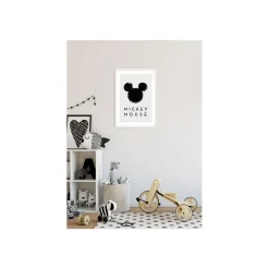 KomarWandbild Mickey Mouse Silhouette 40x50 cm