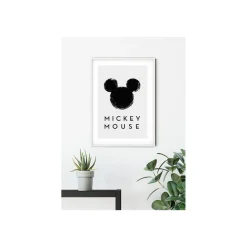 KomarWandbild Mickey Mouse Silhouette 40x50 cm