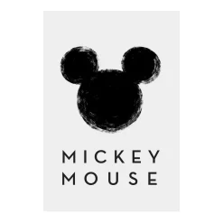 KomarWandbild Mickey Mouse Silhouette 50x70 cm