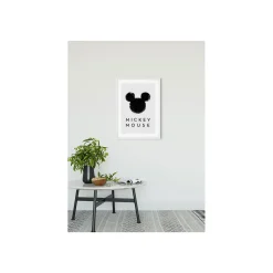 KomarWandbild Mickey Mouse Silhouette 50x70 cm