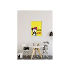 KomarWandbild Mickey Mouse Moustache 40x50 cm