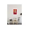 KomarWandbild Mickey Mouse Magnifying Glass 50x70 cm