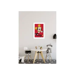 KomarWandbild Mickey Mouse Magnifying Glass 50x70 cm