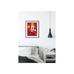 KomarWandbild Mickey Mouse Magnifying Glass 50x70 cm