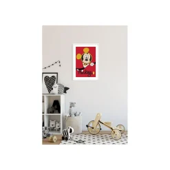 KomarWandbild Mickey Mouse Magnifying Glass 50x70 cm