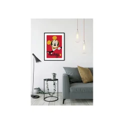 KomarWandbild Mickey Mouse Magnifying Glass 50x70 cm