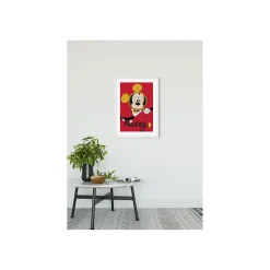 KomarWandbild Mickey Mouse Magnifying Glass 50x70 cm