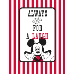 KomarWandbild Mickey Mouse Laugh 40x50 cm