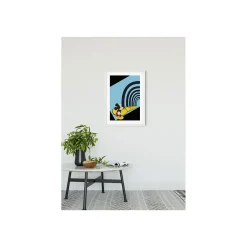 KomarWandbild Mickey Mouse Foot Tunnel 40x50 cm