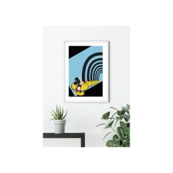 KomarWandbild Mickey Mouse Foot Tunnel 40x50 cm