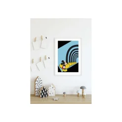 KomarWandbild Mickey Mouse Foot Tunnel 40x50 cm