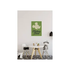 KomarWandbild Mickey Mouse Green Head 40x50 cm