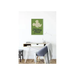 KomarWandbild Mickey Mouse Green Head 40x50 cm