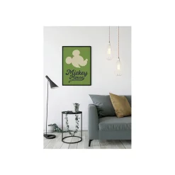 KomarWandbild Mickey Mouse Green Head 40x50 cm
