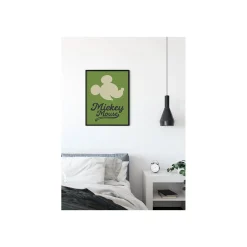 KomarWandbild Mickey Mouse Green Head 40x50 cm