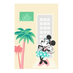 KomarWandbild Minnie Mouse Palms 50x70 cm